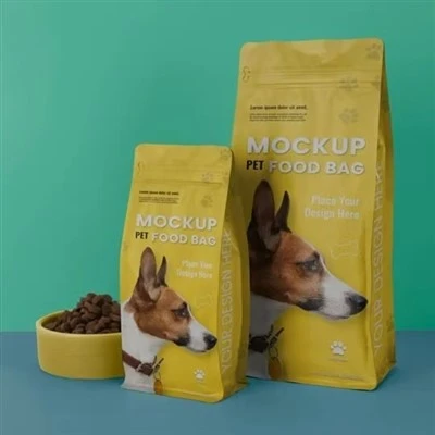 Miljøvennlig hundematemballasje